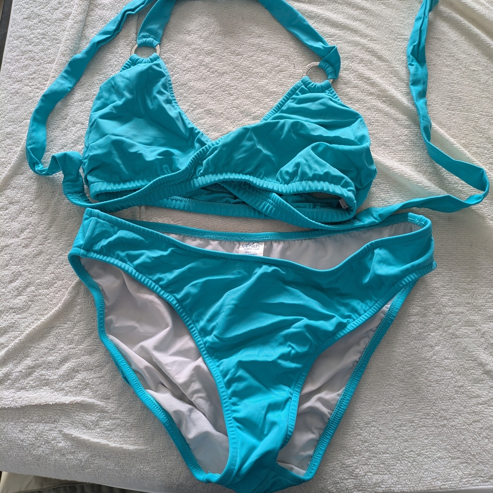 VENUS Aqua Blue Bikini Set